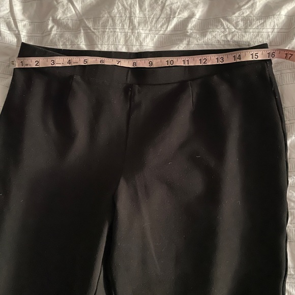 Estelle and Finn cropped casual pants, pull up, stretch, GUC, Size 10. - Picture 7 of 15